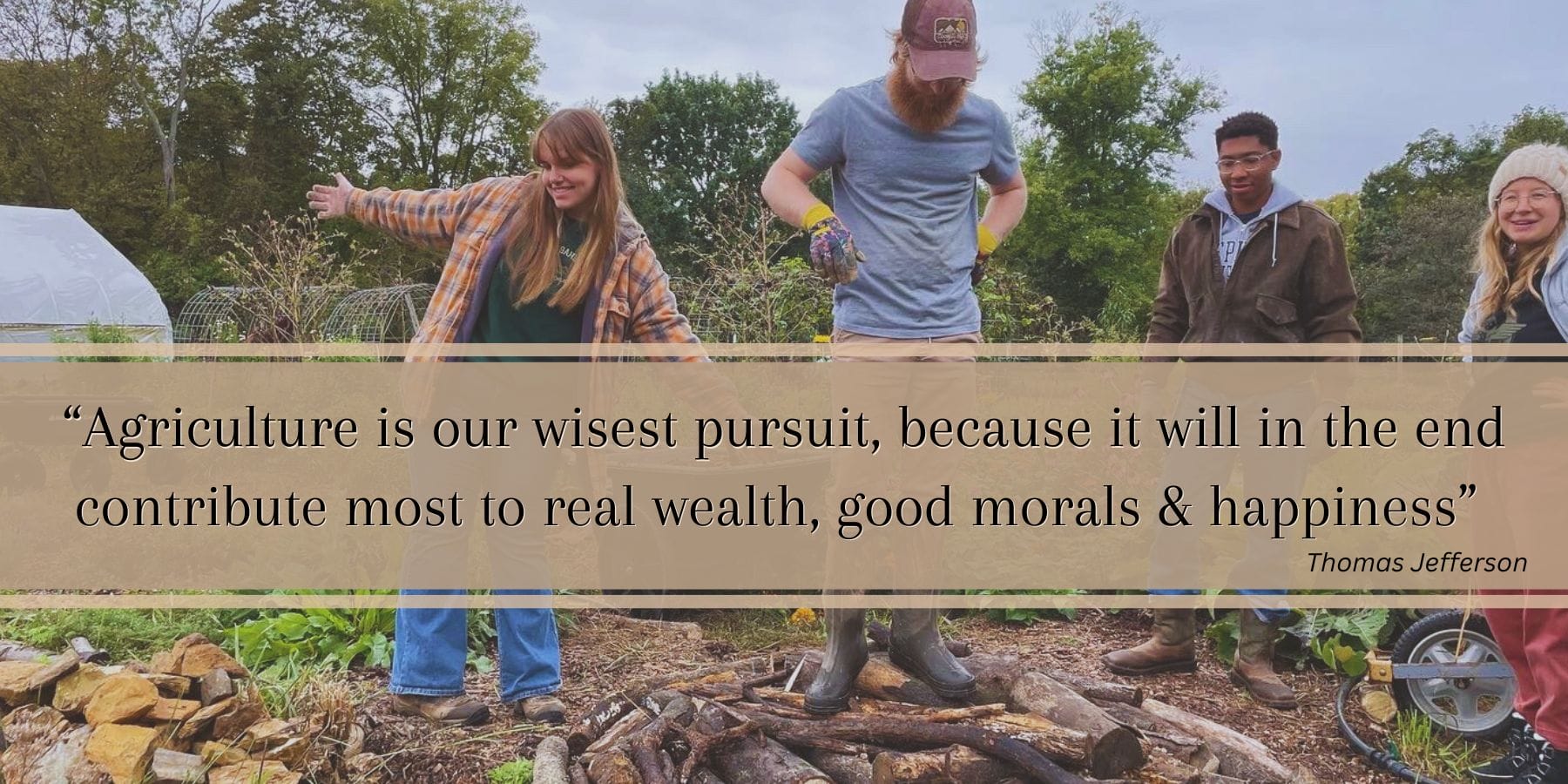 thomas jefferson quote about the importance of agriculture