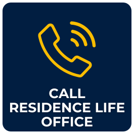Button to Call Residence Life Office (304-876-5172)