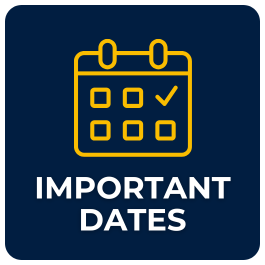 Button to view important dates