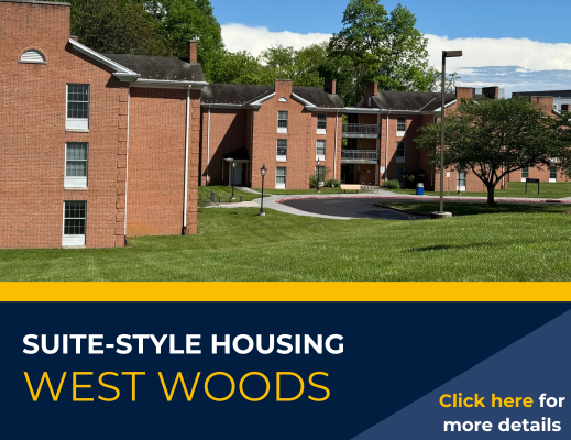 Button to view West Woods Residence Hall