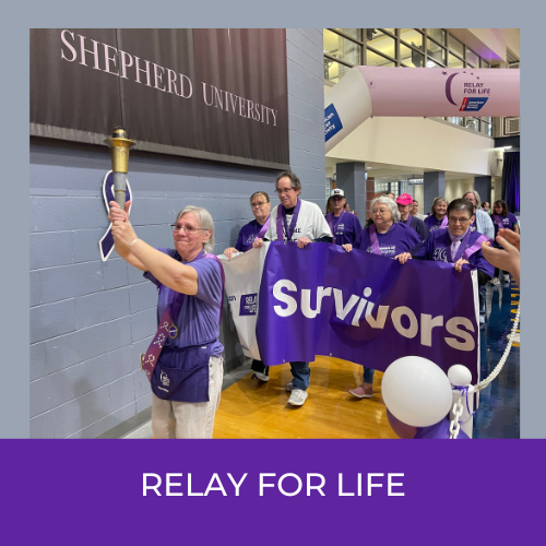 Image of people walking laps during Relay For Life.