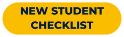 Gold button with blue text, "New Student Checklist"