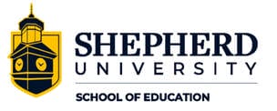 the logo of the Shepherd University School of Education