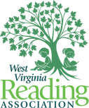 the logo of the West Virginia Reading Association