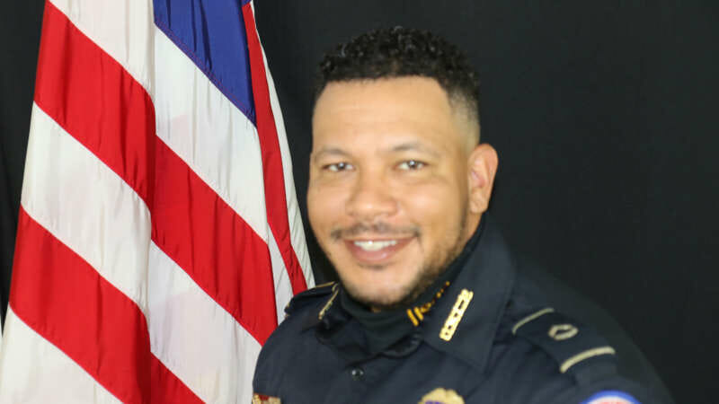 Darieck Barr, recruiter and officer with the United States Capitol Police.
