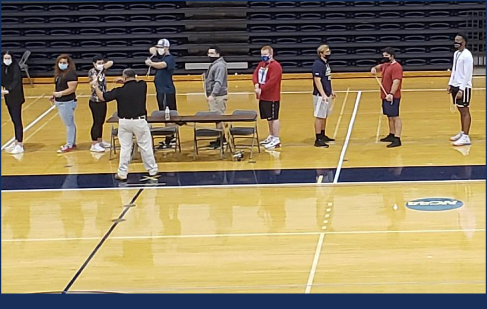 Shepherd University Phys. ed students certified to teach archery