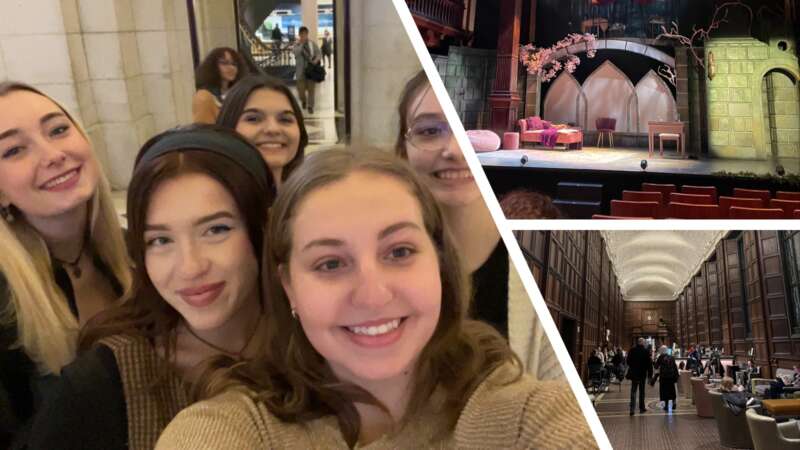 ENGL215 Sp2025 students in DC