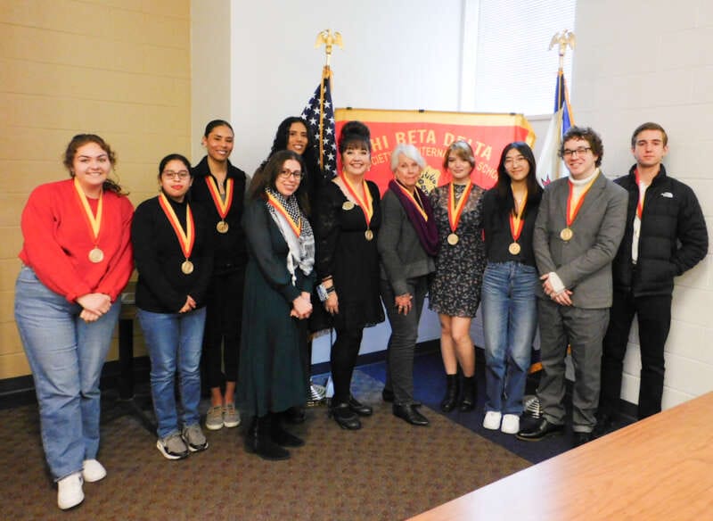Phi Beta Delta Inductees 2024