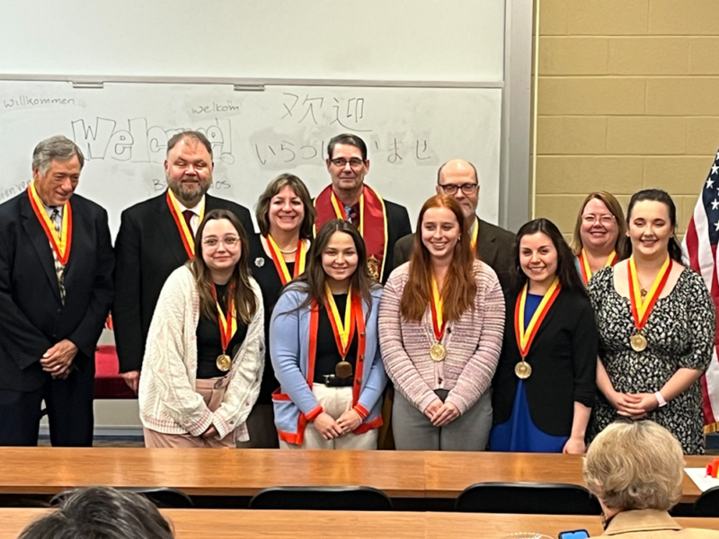 Phi Beta Delta Inductees Spring 2025