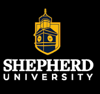 Shepherd University logo with McMurran Hall clocktower icon 