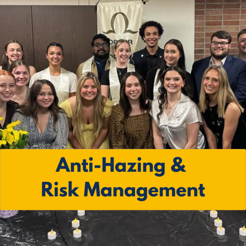 CLICK HERE FR ANTI-HAZING AND RISK MANAGEMENT INFO