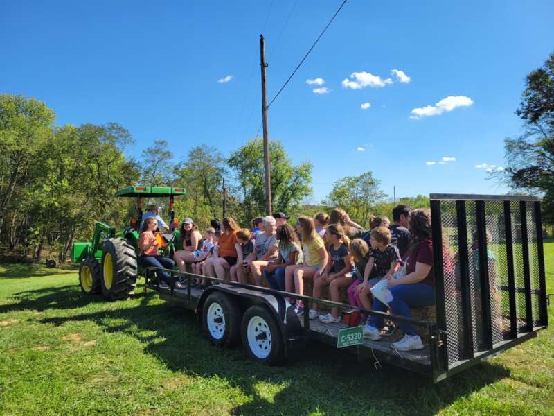 tractor ride