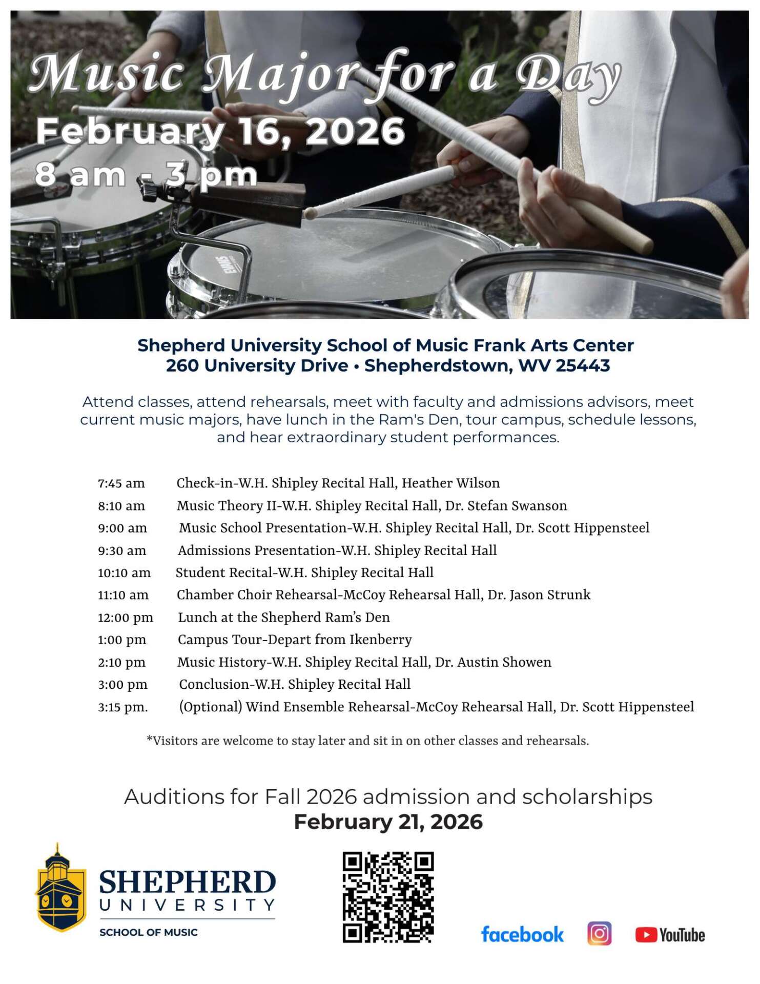 Music Major for a Day