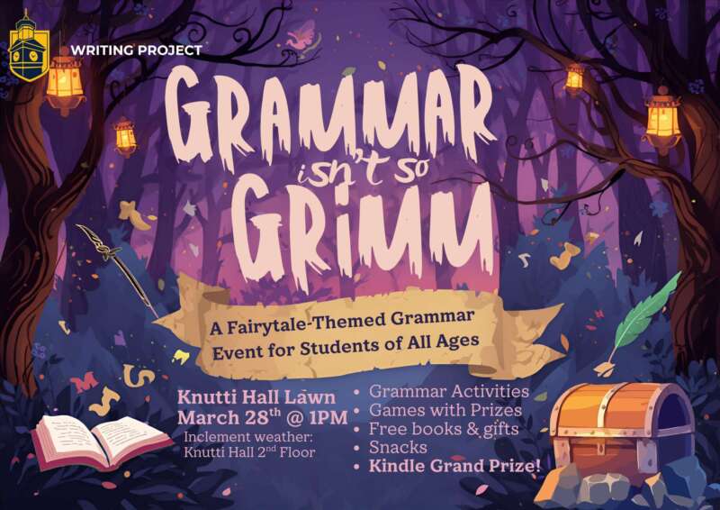 Grammar Isn't So Grimm flyer