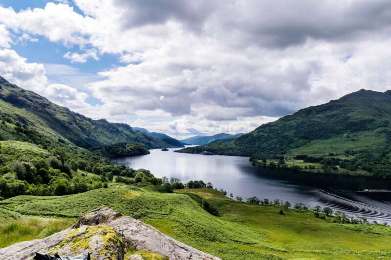 Loch Lomond Lake in Trossachs National Park Tour: Discover Scotland T92