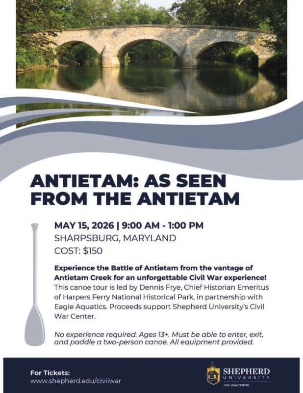 Antietam: As Seen from the Antietam event flyer